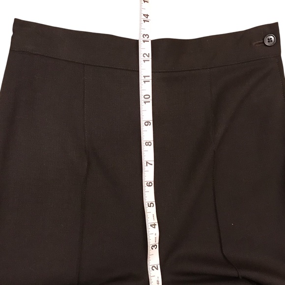 Valentino Miss V Gruppo GFT wool blend brown dress pants size 40/6 Tapered - Picture 12 of 15